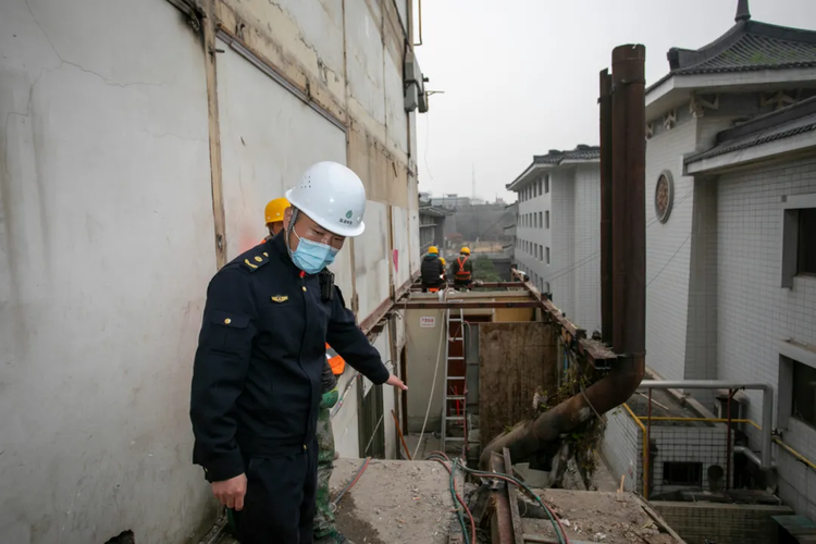 玉祥门外老旧建筑改造，即将迎来崭新面貌