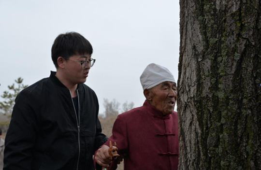 靖边百岁治沙模范郭成旺:植树护绿代代传_fororder_微信截图_20210320104204