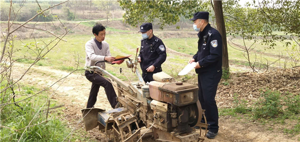 【湖北】荆门沙洋“警管家”精打细算护春耕