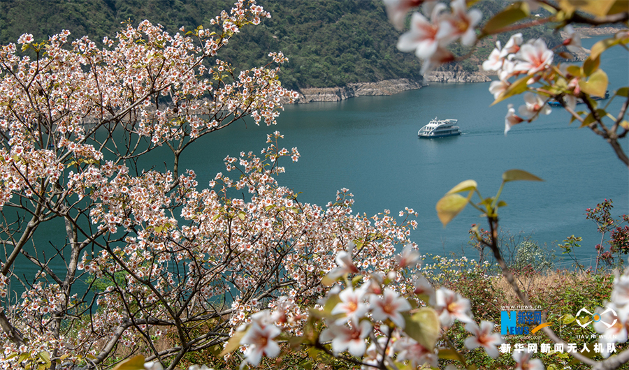 【城市远洋带图】航拍长江三峡：高峡平湖无限春