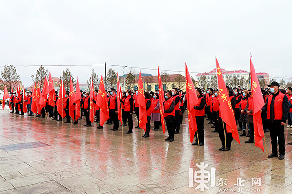 漠河市举办“向党看齐·圆梦北极”主题实践活动