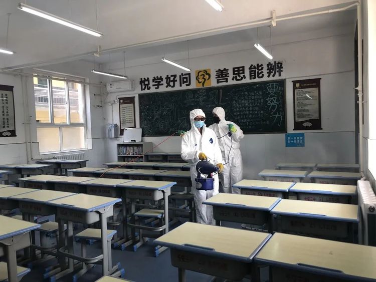 长安区各学校全力以赴备战开学