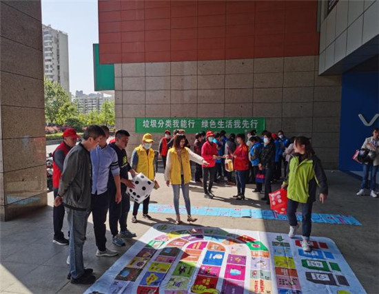 南京雨花台区平治社区多类主题活动宣传垃圾分类_fororder_图片10