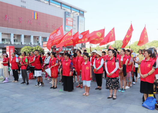 南阳市卧龙区：大力度推进新时代文明实践志愿服务