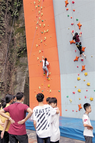 【科教 标题 摘要】重庆建立国家攀岩集训队 将在全国范围内选材