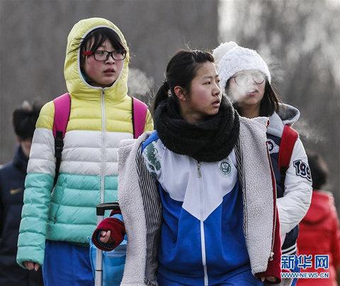 全国将度最冷周末 多地最低气温或破极值