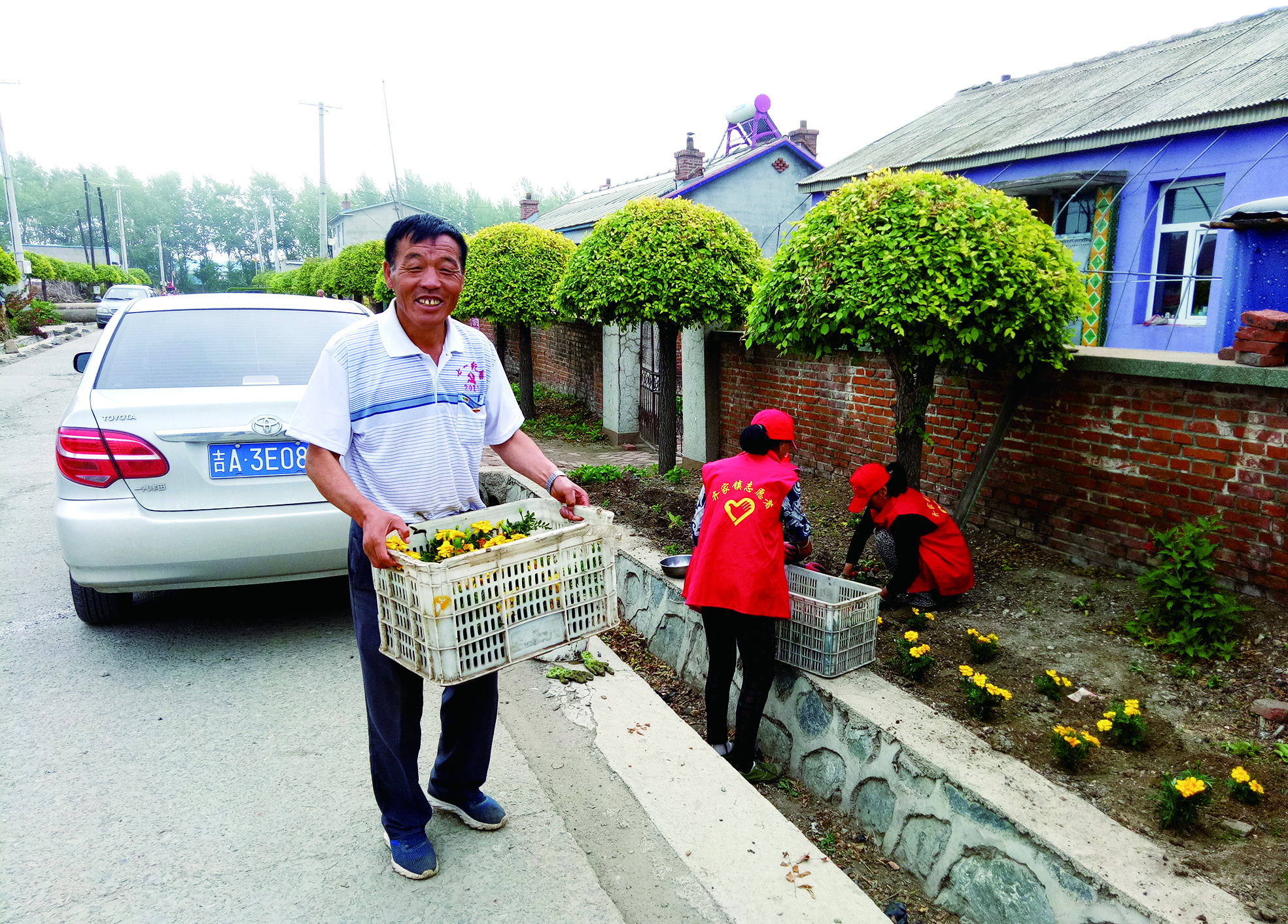 长春市双阳区让屯党支部成为农民的“主心骨”