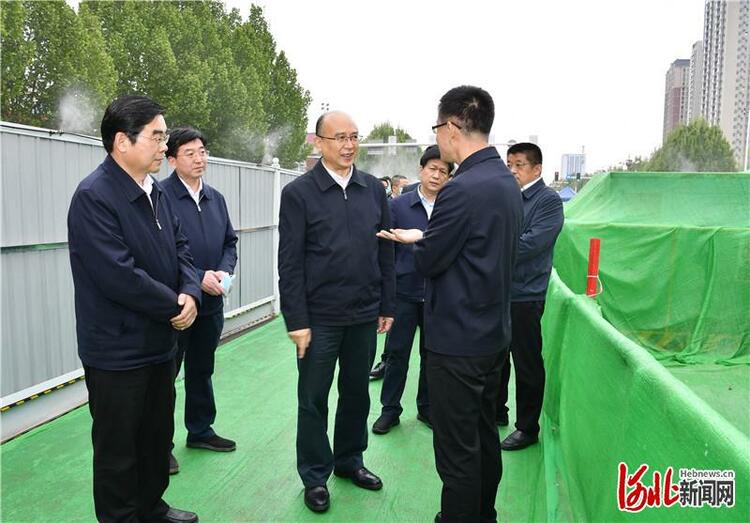 许勤在石家庄市调研检查