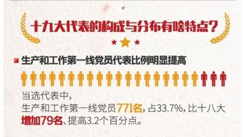 十九大代表中这33.7%因何不平凡？