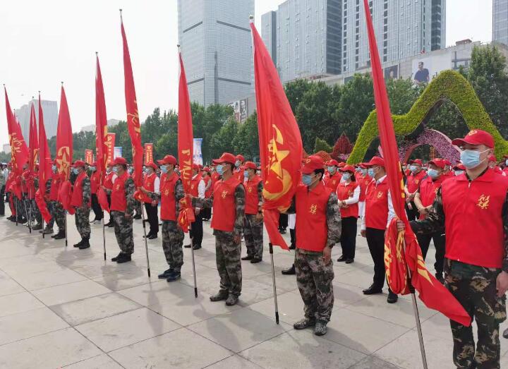 河北邯郸成立退役军人志愿服务队