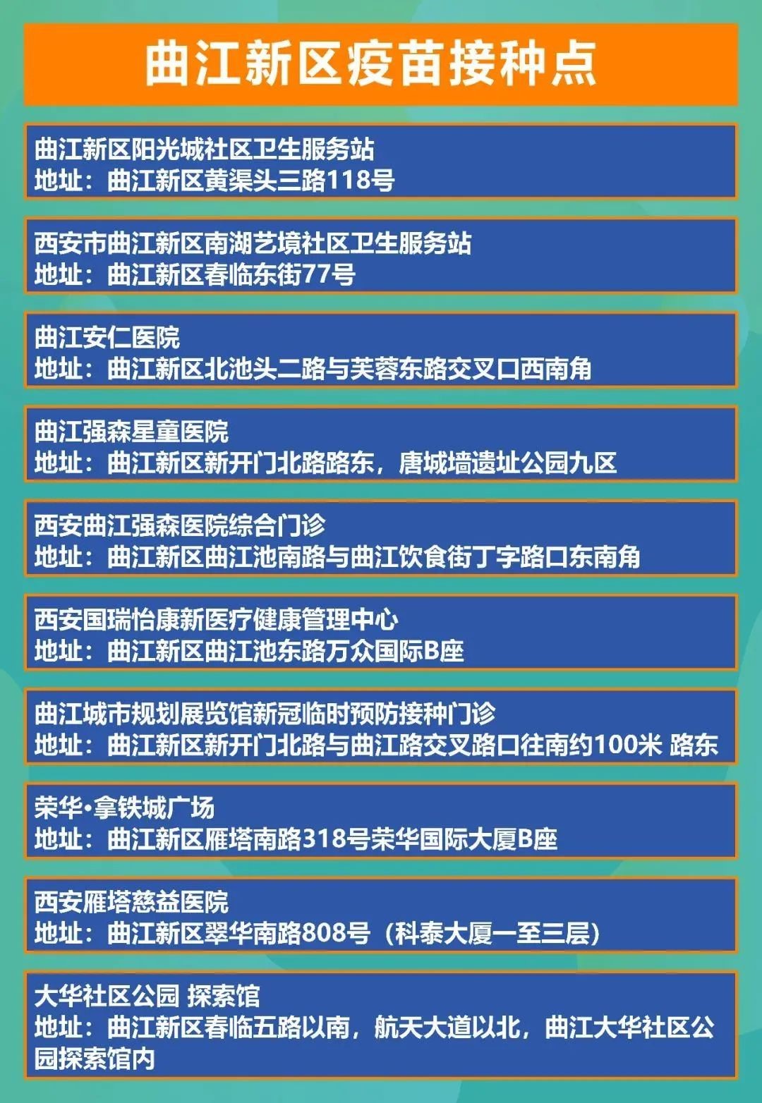 提高疫苗接种服务 曲江新区大华社区公园探索馆接种点正式投入运营_fororder_3