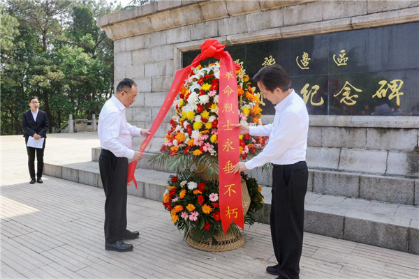 武汉商学院赴大悟开展党史学习教育专题调研_fororder_图片4