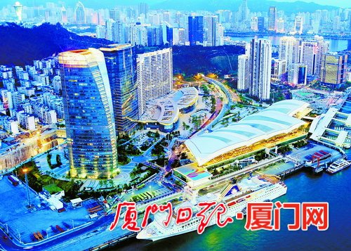 【要闻】【厦门】【移动版】【滚动新闻】【Chinanews带图】建招商引资强港 厦门港打造新一代港产城综合体