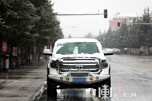 黑龙江漠河五月迎飞雪