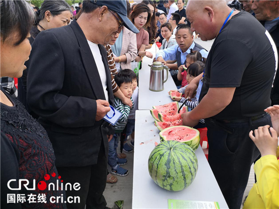 （供稿 文体列表 三吴大地泰州 移动版）泰州凤栖湖首届西瓜节开幕