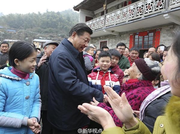 习近平春节前夕赴江西看望干部群众