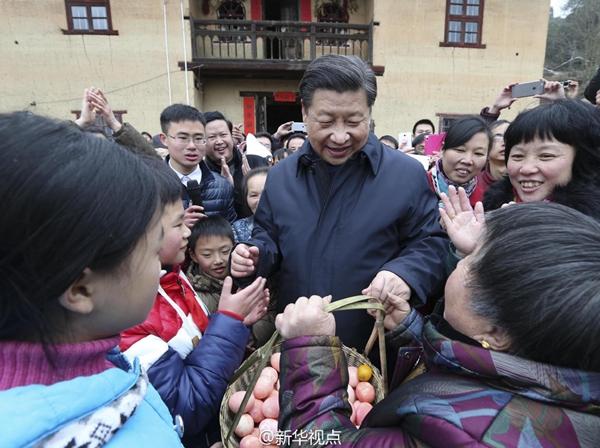 习近平春节前夕赴江西看望干部群众