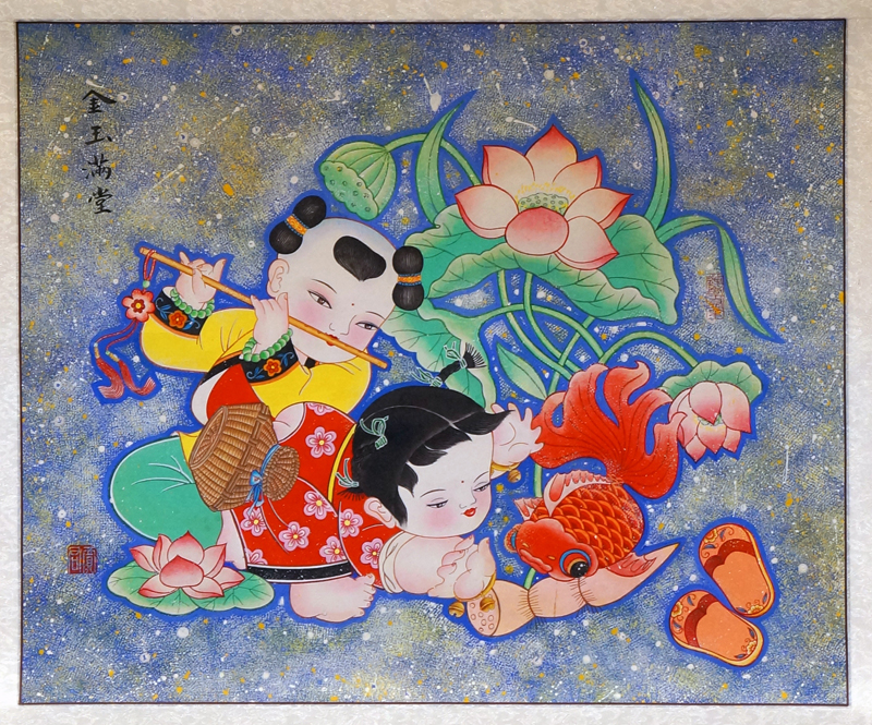 长三角美展“上新”，难得聚齐中国四大木板年画精品