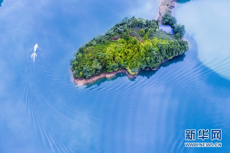 车坝河水库 碧水微澜 烟波浩渺