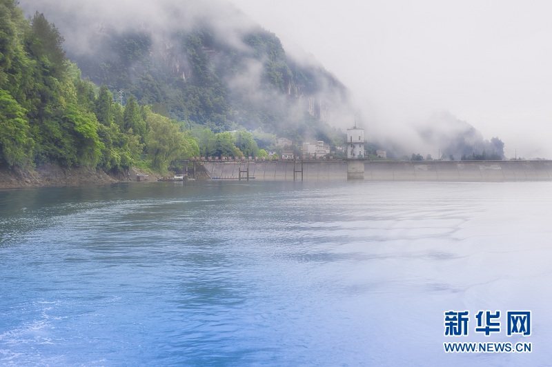 车坝河水库 碧水微澜 烟波浩渺