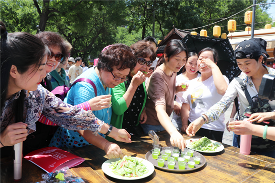 小满节气 西安永兴坊举办“人生小满‘啃’苦心甜”文化活动