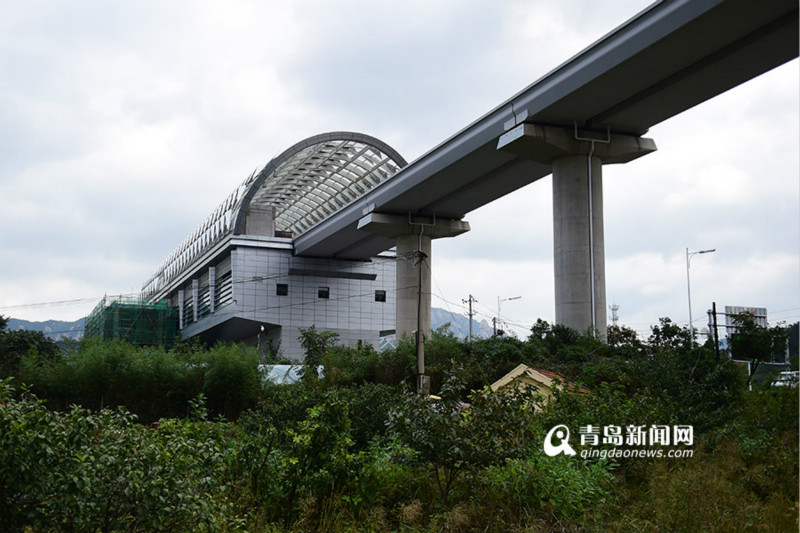 探访青岛地铁11号线北九水站：四面环山 景色优美_fororder_1_meitu_13