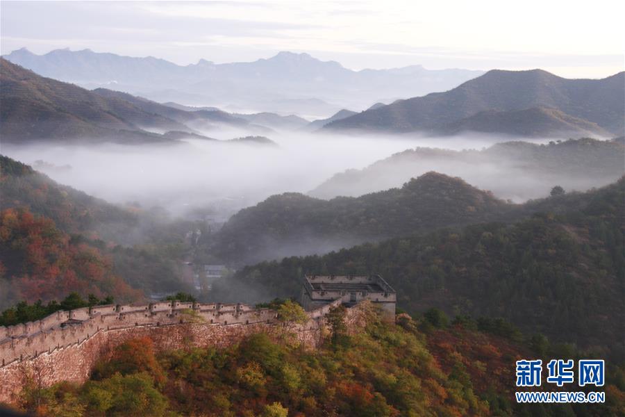 金山岭长城秋景如画