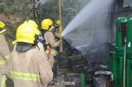 香港旺角油麻地相继发生纵火事件