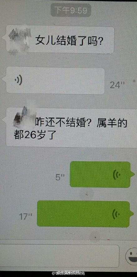 母亲拒逼女儿结婚:逼婚和养狗配种有啥区别