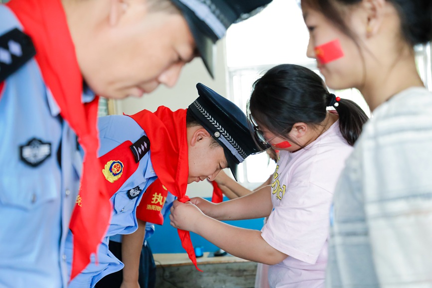 河南洛阳：法制安全进课堂 多彩活动迎六一