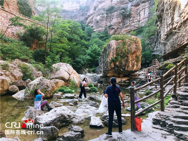 【央媒看太行】太行大峡谷：夏日炎炎 趣味避暑纳清凉_fororder_微信图片_20210607145124