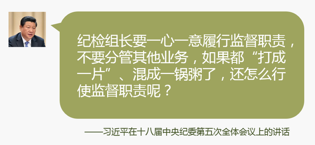 首次公开的习近平从严治党语录⑥:出事把挑子撂给纪委不行