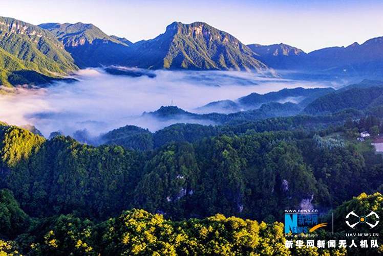 无人机之旅|神农架云海动静皆美 爱上“地球之肺”的航拍在这儿