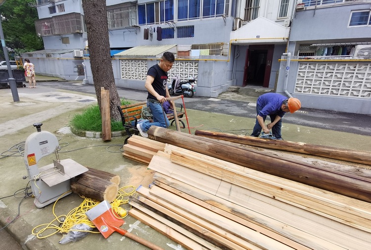 无锡市梁溪区江海街道：“凉亭建设”撬动居民“小幸福”