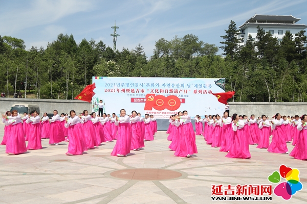 第五届延吉大众舞比赛精彩上演