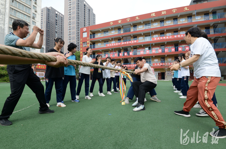 河北邯郸：轻松减压迎中考