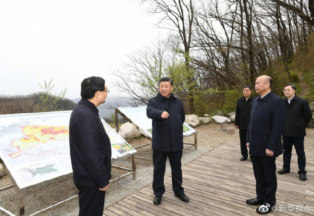 习近平在陕西考察秦岭生态保护情况