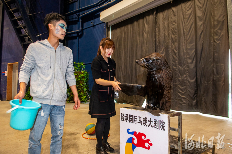 河北承德：紧张彩排迎接旅游旺季