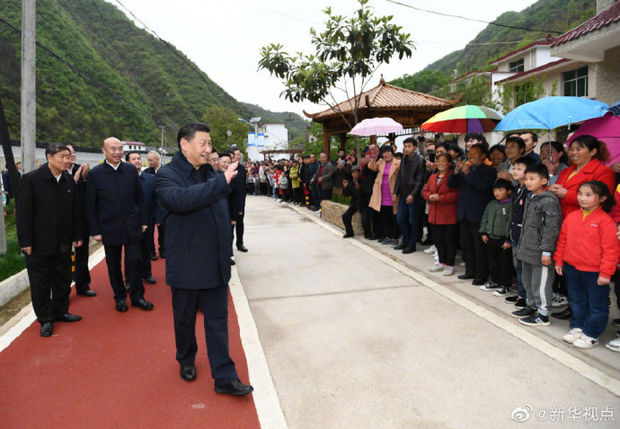 习近平在陕西考察秦岭生态保护情况