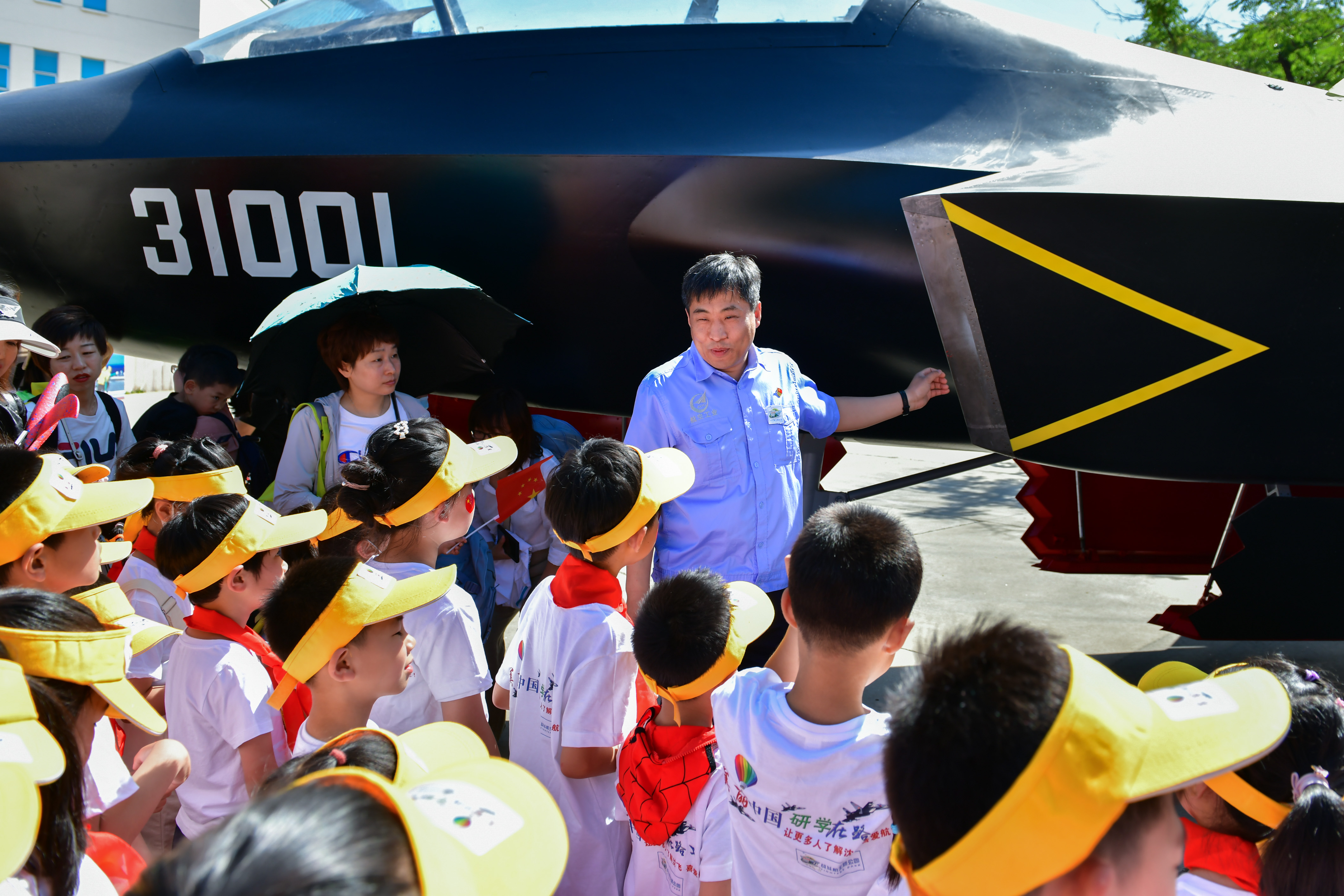 航空科普夏令营活动在沈飞航空博览园开营_fororder_夏令营3