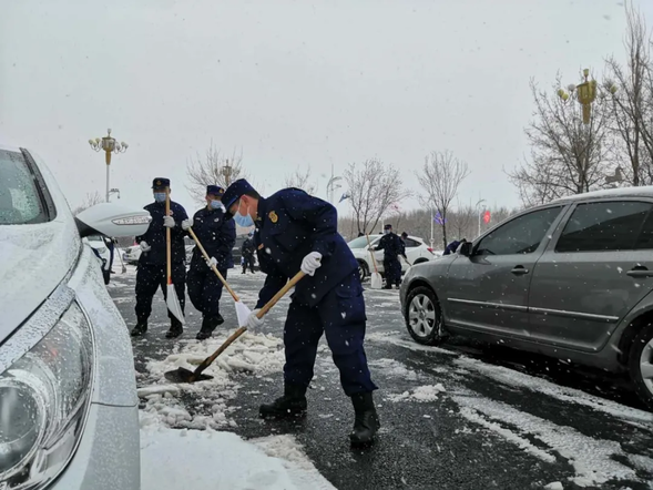 【OK有修改】（急稿）【供稿】【黑龙江】黑河吹响迎战暴雪“集结号”