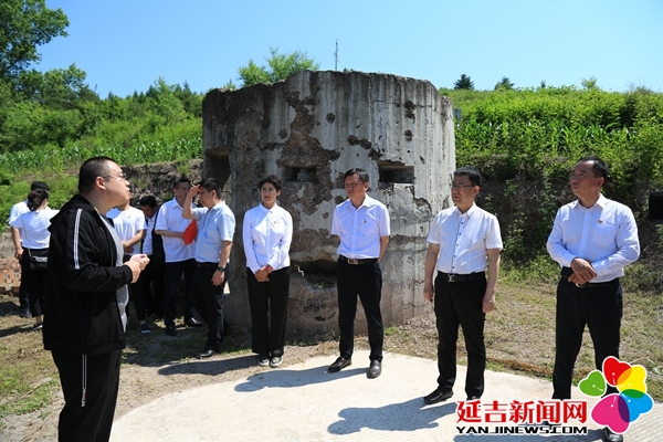 延吉市人大常委会机关干部走进红色教育基地学党史