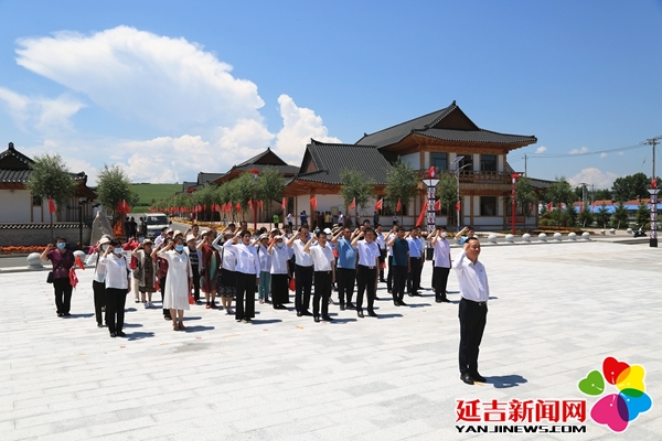 延吉市人大常委会机关干部走进红色教育基地学党史