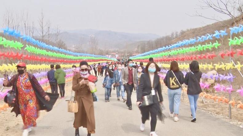 免费畅游 辽宁岫岩第三届千亩映山红旅游节开幕