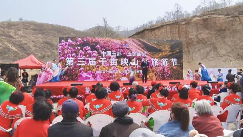 免费畅游 辽宁岫岩第三届千亩映山红旅游节开幕