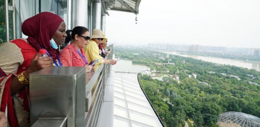 Foreign Ambassadors' Spouses Visited Chanba Ecological Area, the "Green Lungs" of Xi'an_fororder_微信图片_20210713115129