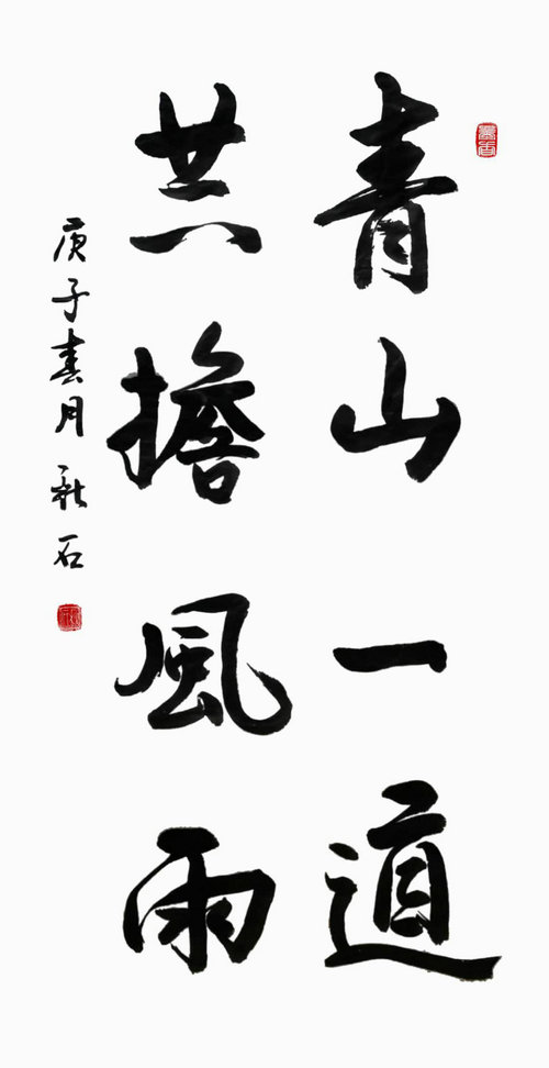 OK【河南供稿】平顶山书画名家左玉昆：笔墨抗“疫”情 书画写春秋