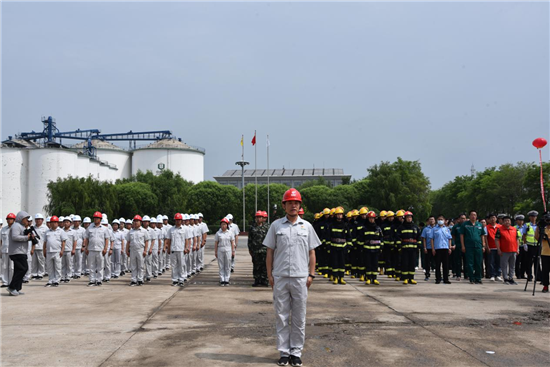 中储粮铁岭直属库:开展消防应急演练 筑牢安全生产“防火墙”_fororder_图片14