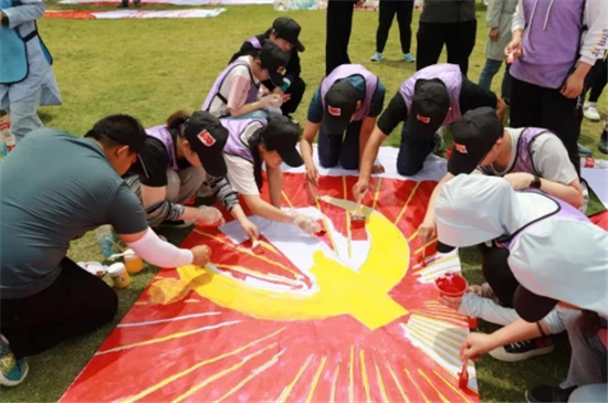 无锡市梁溪区江海街道：“情旗书话”学党史 致敬百年感党恩_fororder_16