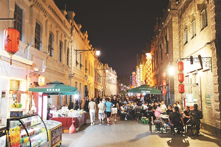 北七夜市：期待骑行地图串起老道外美食江景